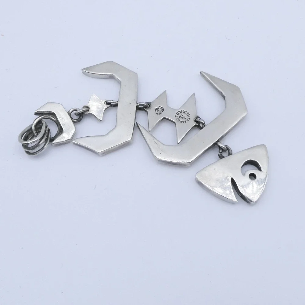 Taxco Mexico Eagle Mark 22 Sterling Silver MM Fish Skeleton 4